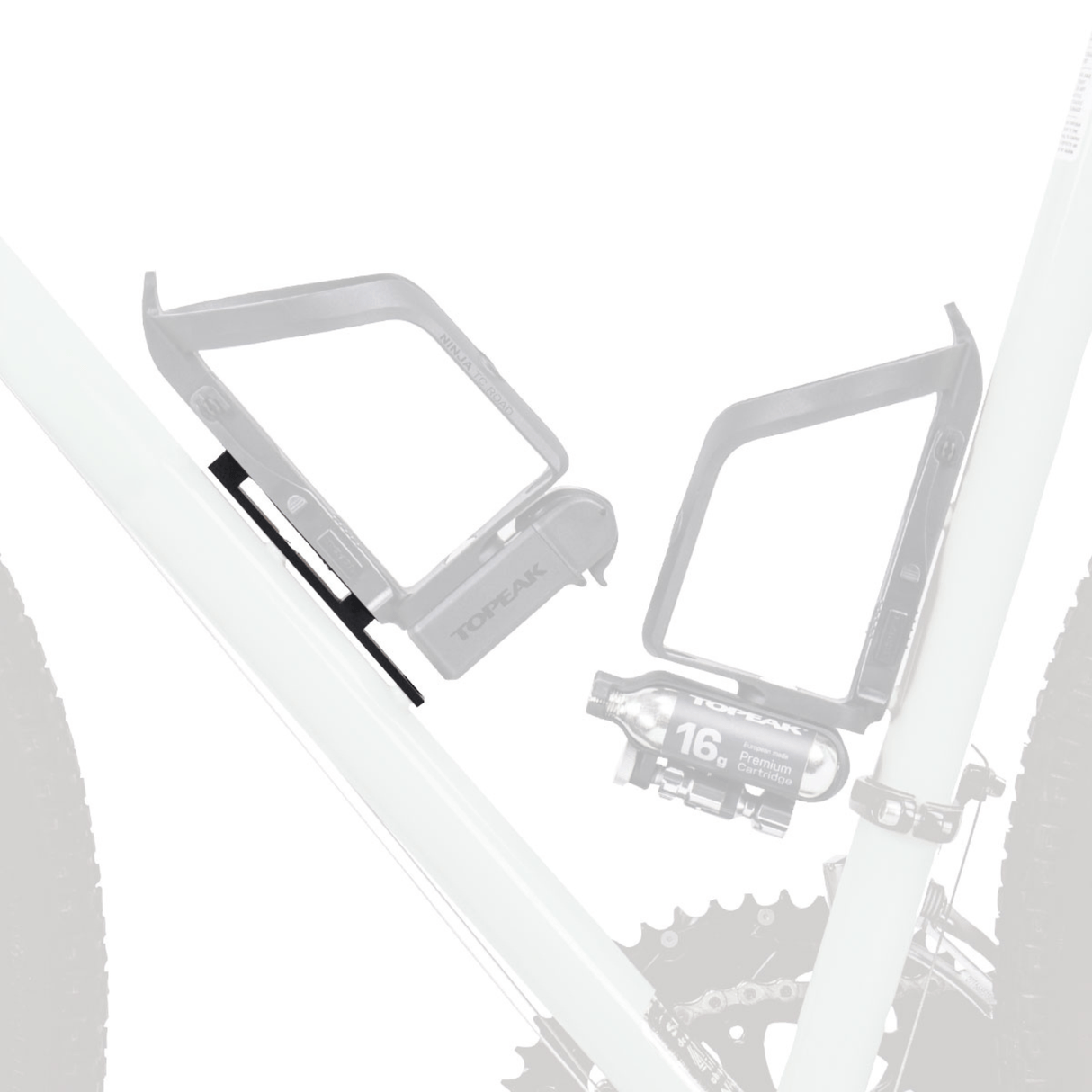 Topeak Bicycle Mount Alt-Position Cage Mount TAPM01