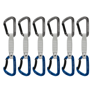 Mammut Carabiner Grey-Blue / 12 cm Workhorse Keylock Quickdraws 2040-02571-33275-74