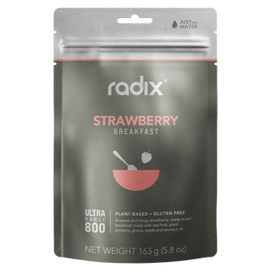 Radix Dehydrated Meals Single Serve (800 kcal) / Strawberry Ultra Breakfast Meals v9.0 9421036750621