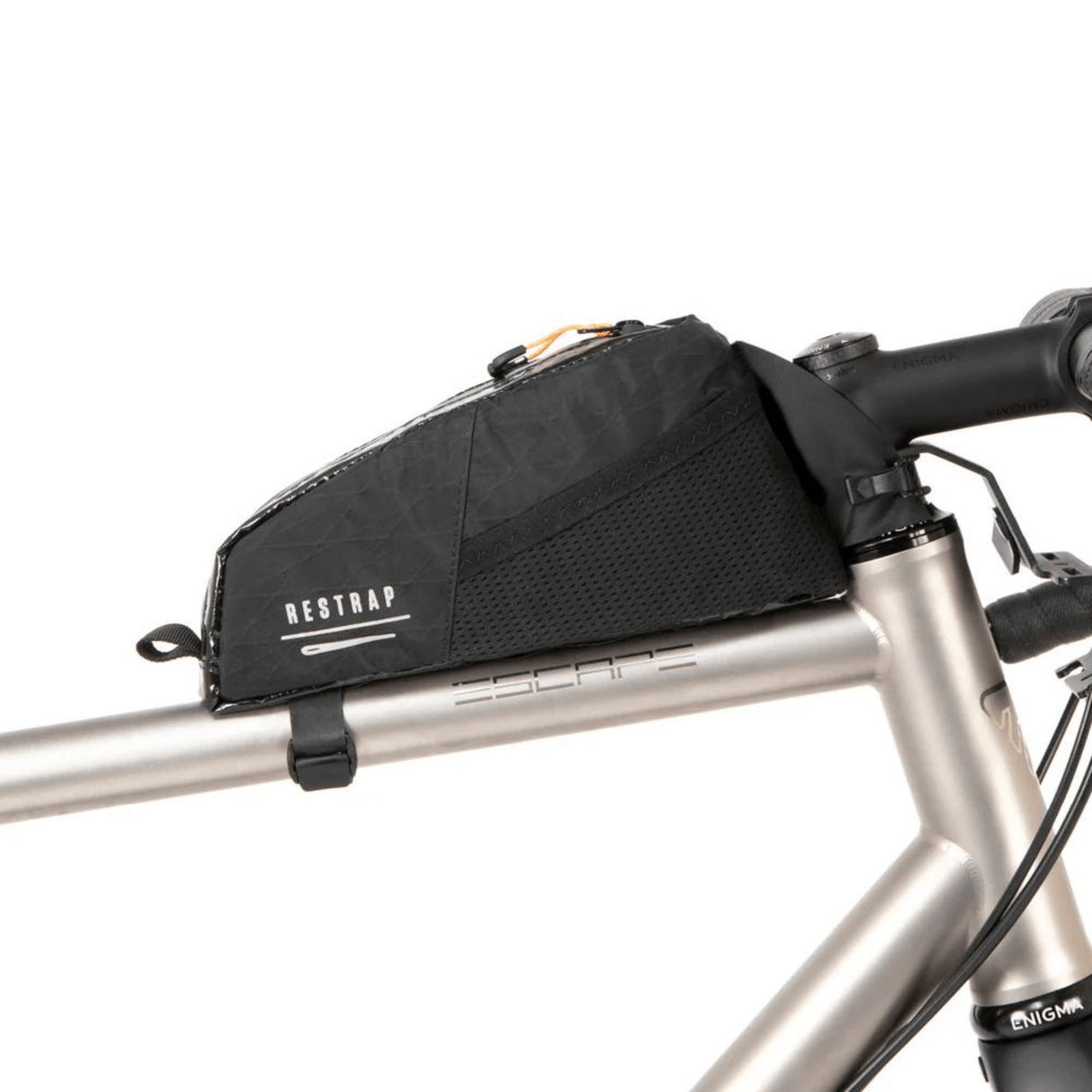 Restrap Frame Bags 1.2 L / Black / Short Race Top Tube Bag RS RACE-RTT-SML-BLK