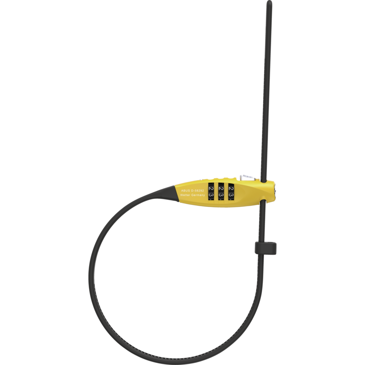 Abus Travel Lock Yellow Combiflex Travelguard AX95601