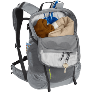 Camelbak Hydration Day Pack Grey Flannel/Lime Punch Rim Runner X22 CB2714001000