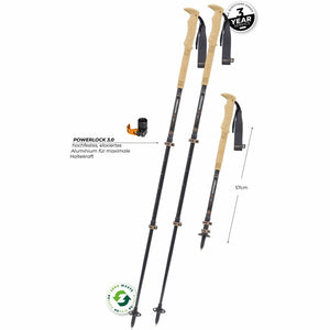 Komperdell Trekking Poles Carbon Ultra Zero Compact 104527
