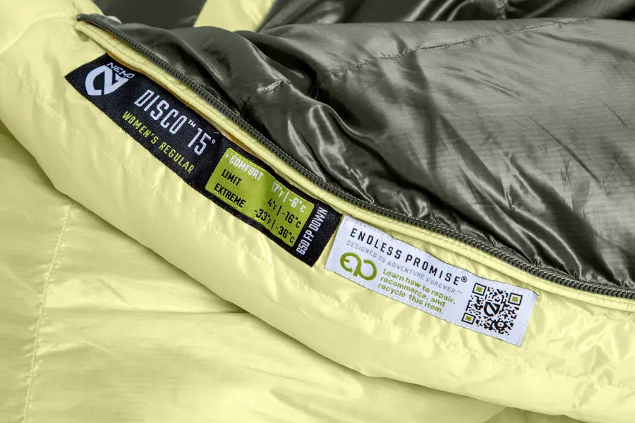 Nemo Sleeping Bag Disco (15°F / -9°C) Endless Promise Womens Sleeping Bag