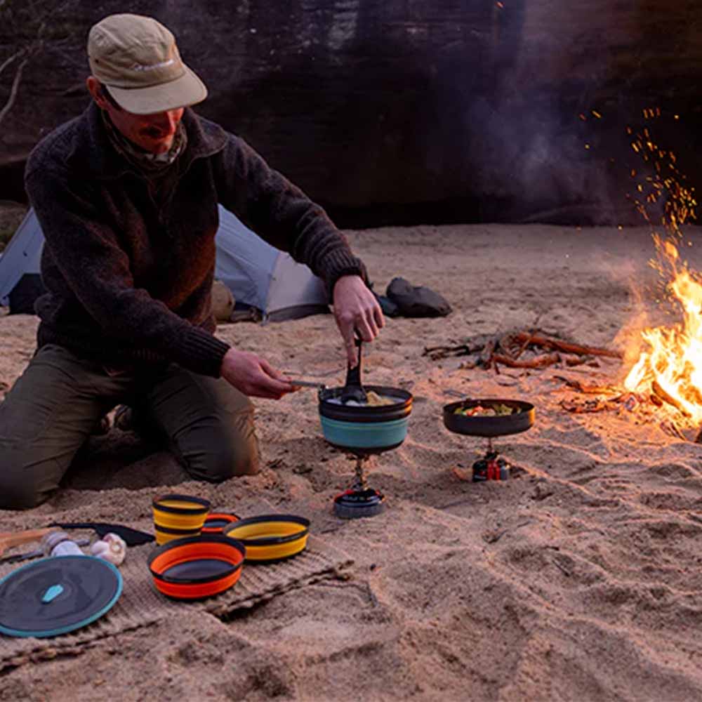 Sea to Summit Cook Set Frontier Ultralight Collapsible Pot Cook Set ACK026031-122101