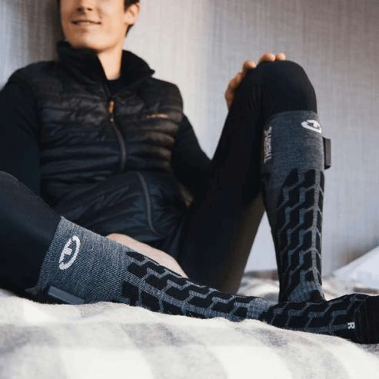 Therm-ic Heated Socks Powersocks Heat Fusion Uni + S-pack 700 BT