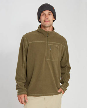 XTM Performance Men's Fleece Marengo 1/4 Zip Neck Mens Seawool Fleece