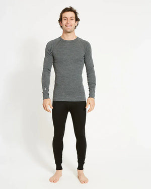 XTM Performance Men's Thermal Top Men's Merino 230 Wool Long Sleeve Thermal Top