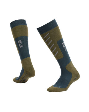 XTM Performance Ski and Snowboard Socks Kalamata / A2-8 Half Pipe Multi-Thickness Technical Snowboard Socks SU011-KMA-A2-8
