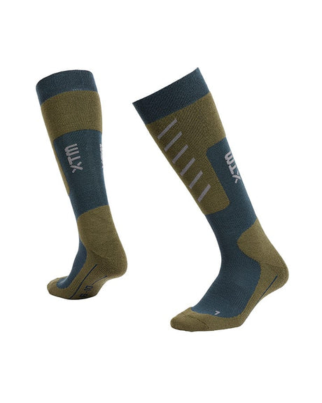 XTM Performance Ski and Snowboard Socks Kalamata / A2-8 Half Pipe Multi-Thickness Technical Snowboard Socks SU011-KMA-A2-8
