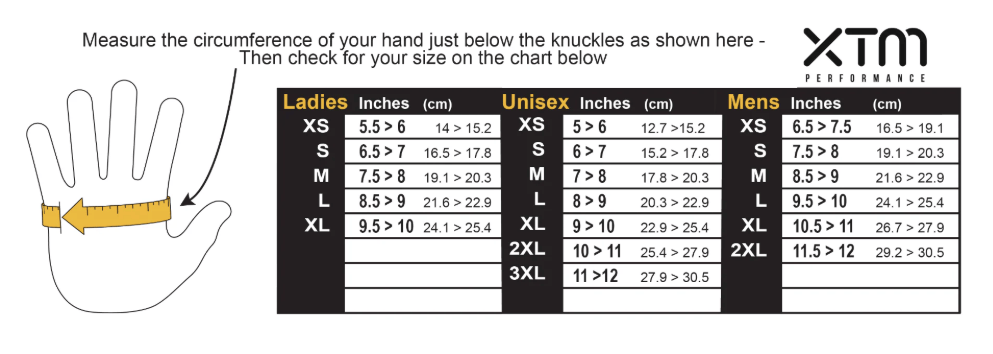 XTM Performance Unisex Hiking Gloves Infinium II Glove