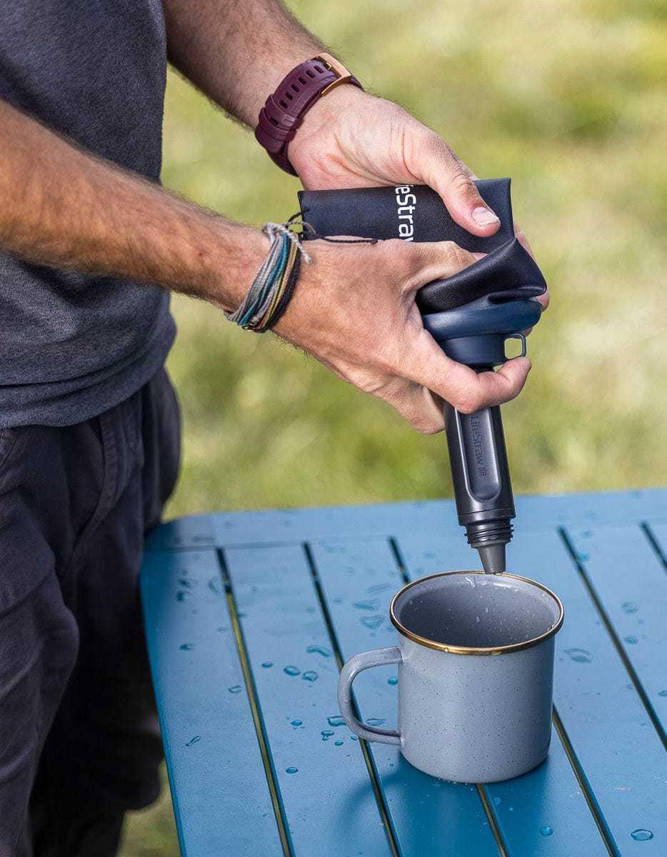 Lifestraw Water Treatment Collapsible Squeeze Bottle With Filter Peak Series